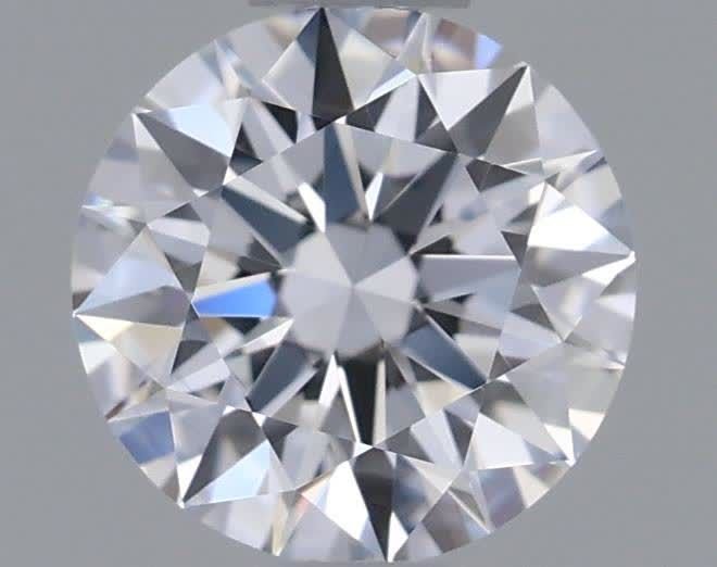 0.55ct E VVS1 Rare Carat Ideal Cut Round Lab Grown Diamond