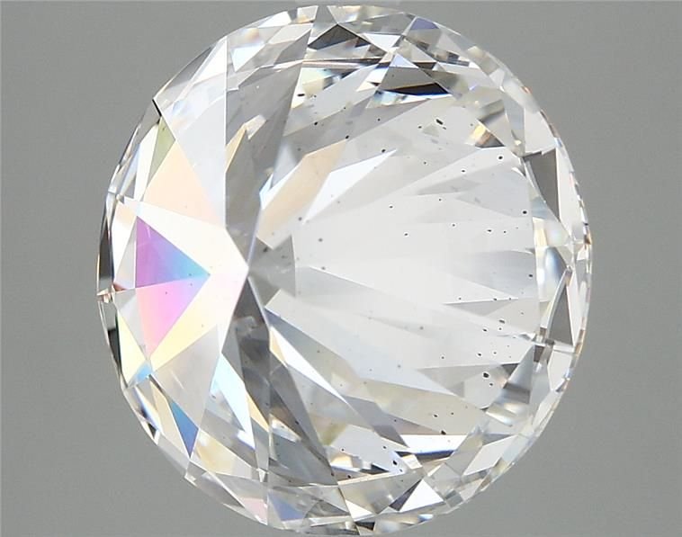 5.39ct F SI2 Rare Carat Ideal Cut Round Lab Grown Diamond