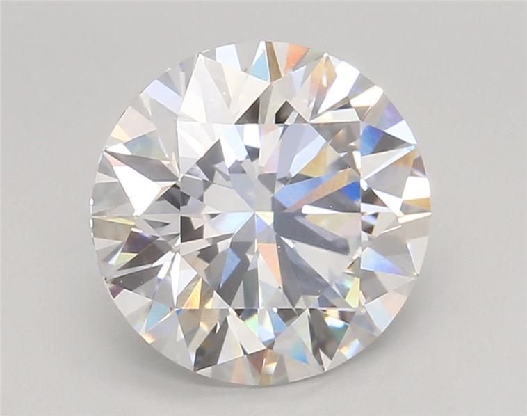 4.02ct D VVS2 Rare Carat Ideal Cut Round Lab Grown Diamond