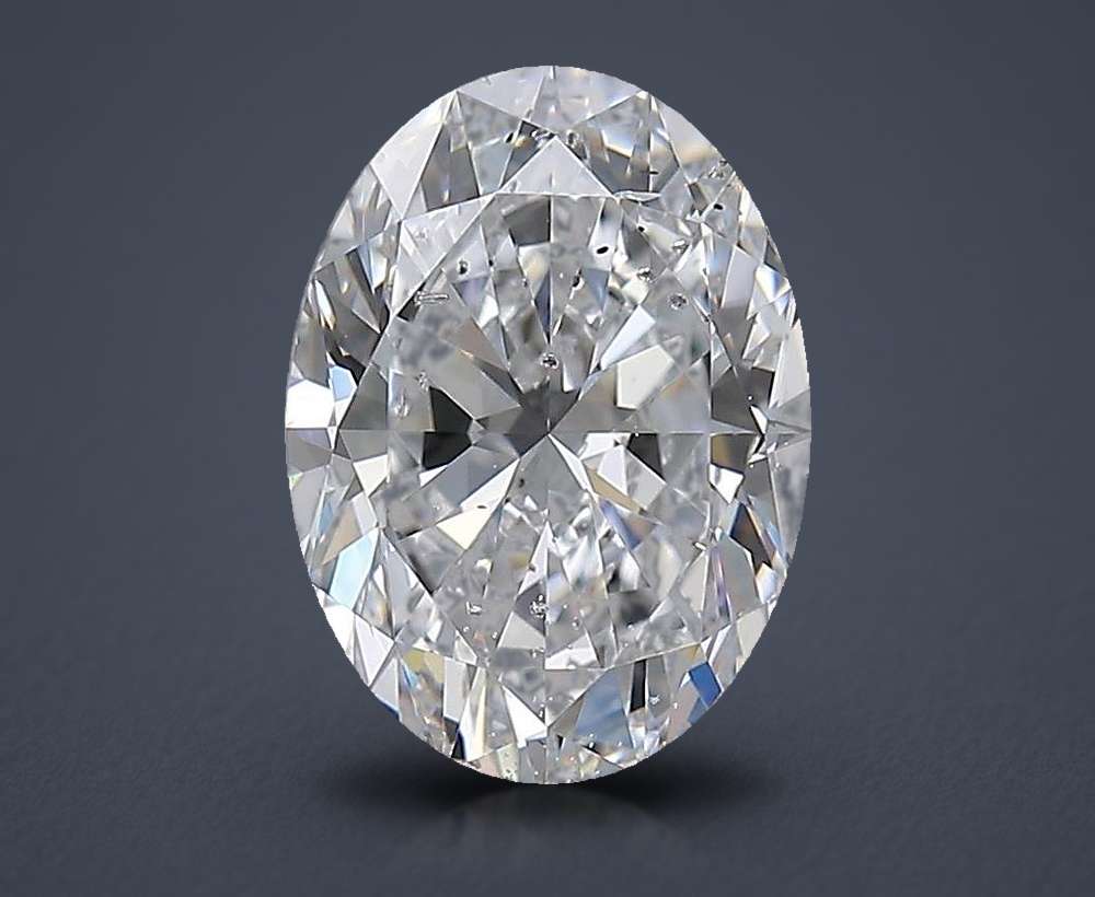2.50 Carat Oval Natural Diamond
