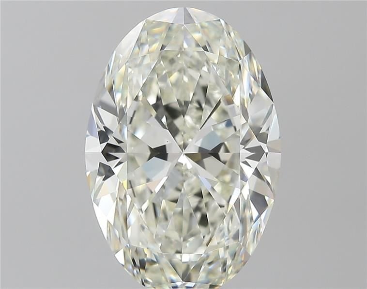 7.02ct K VS1 Rare Carat Ideal Cut Oval Diamond