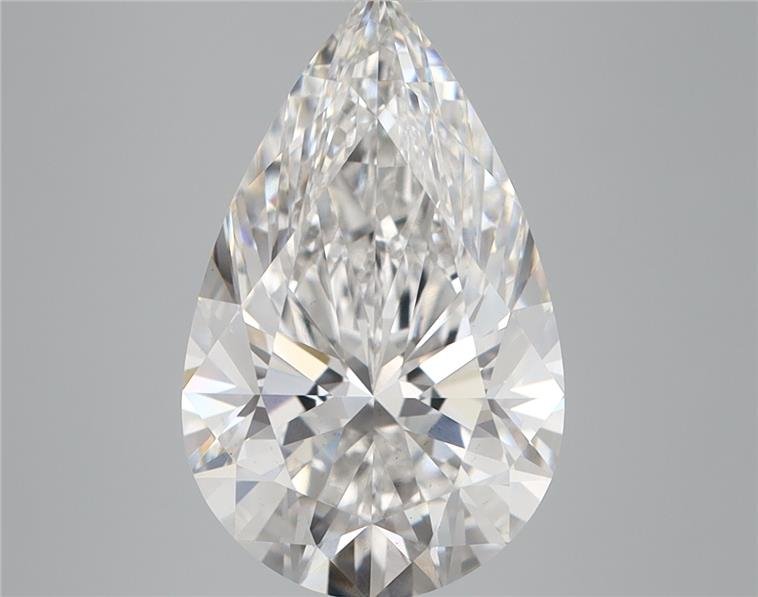 4.05 Carat Pear Lab Diamond