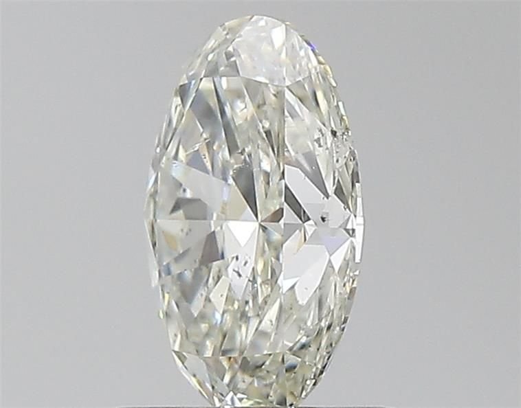 0.81ct K SI2 Rare Carat Ideal Cut Oval Diamond