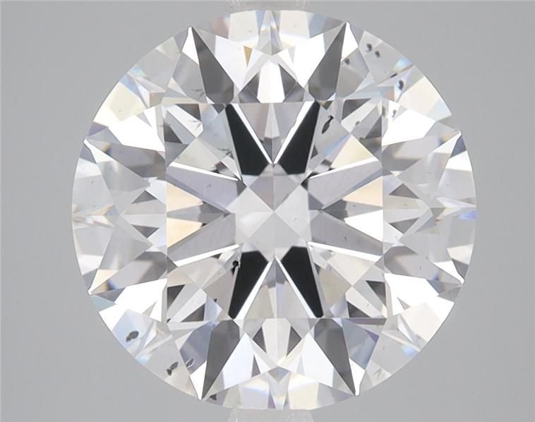 4.59ct E SI1 Rare Carat Ideal Cut Round Lab Grown Diamond