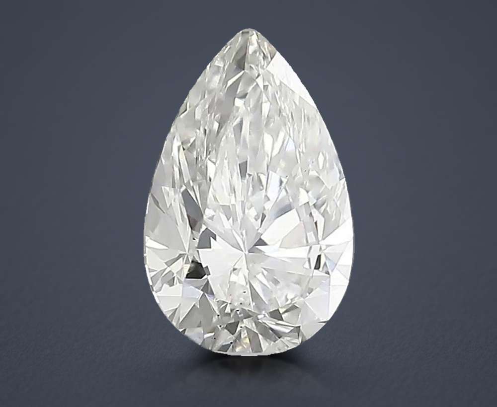 1.46 Carat Pear Lab Diamond
