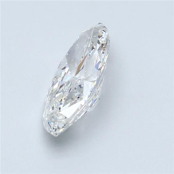 2.55ct F SI1 Rare Carat Ideal Cut Marquise Diamond