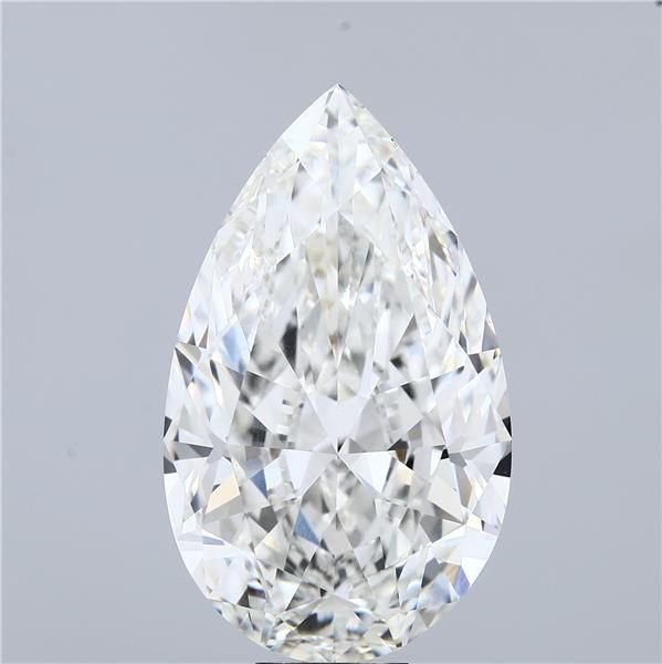 15.10ct G VVS2 Rare Carat Ideal Cut Pear Lab Grown Diamond