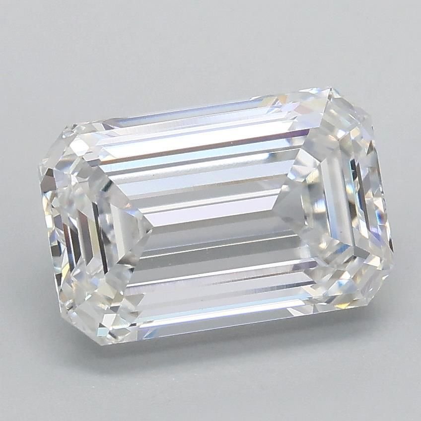 2.09ct E VVS2 Rare Carat Ideal Cut Emerald Lab Grown Diamond
