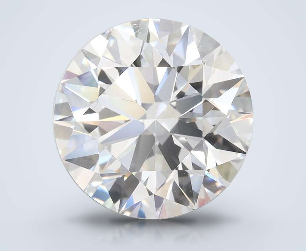 3.40 Carat Round Lab Diamond