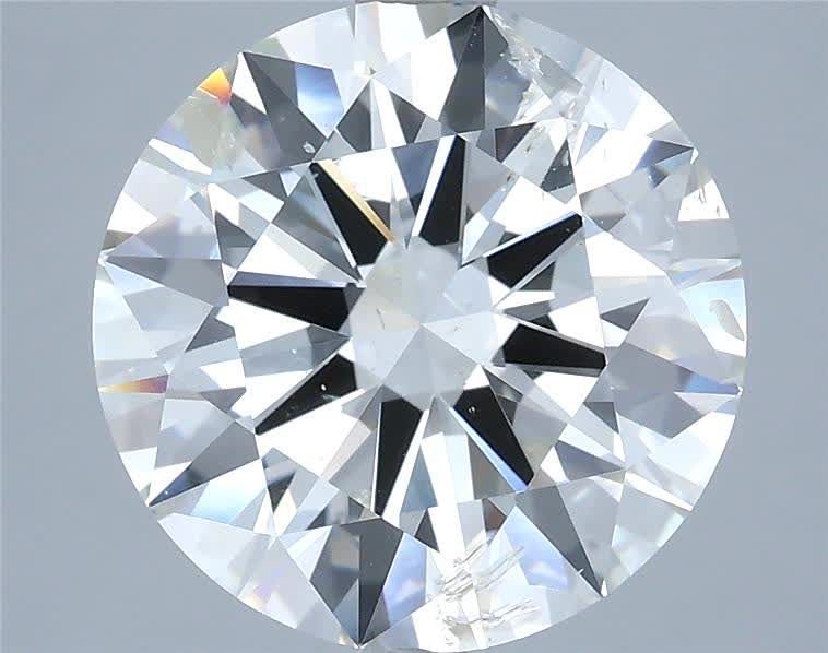 5.01ct I SI2 Excellent Cut Round Diamond