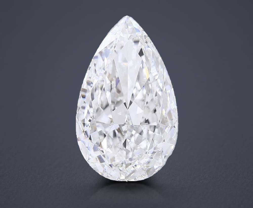 20.08 Carat Pear Lab Diamond