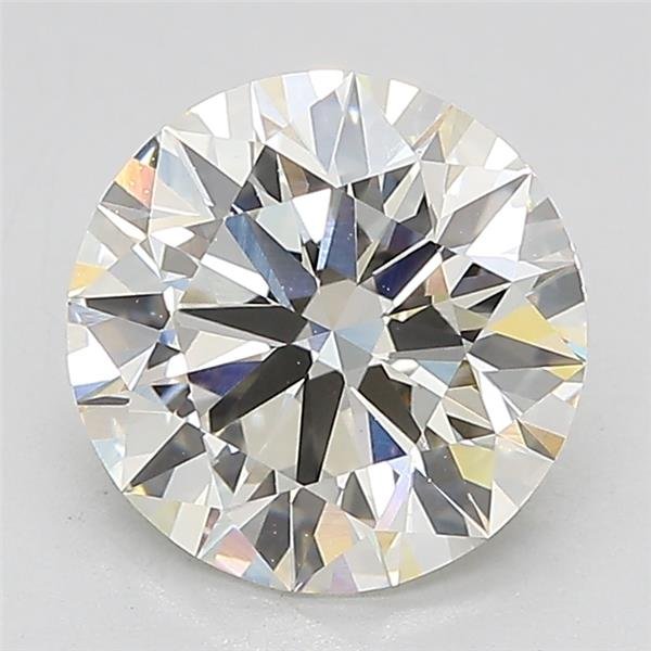 2.29ct H VVS2 Rare Carat Ideal Cut Round Lab Grown Diamond