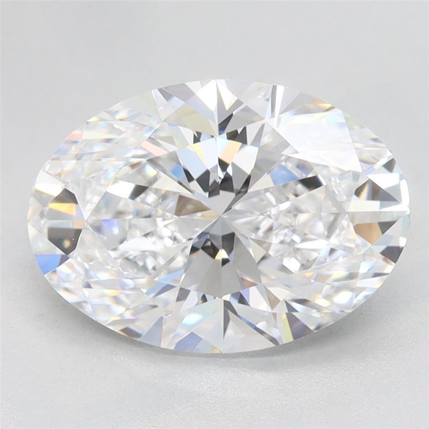 2.69ct D VVS1 Very Good Cut Oval Lab Grown Diamond