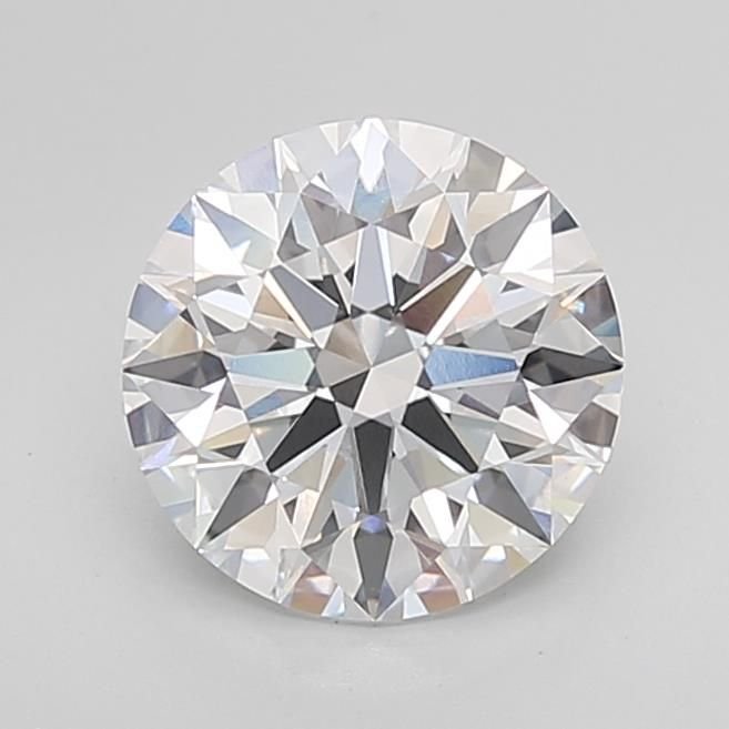 2.78ct D VS1 Rare Carat Ideal Cut Round Lab Grown Diamond