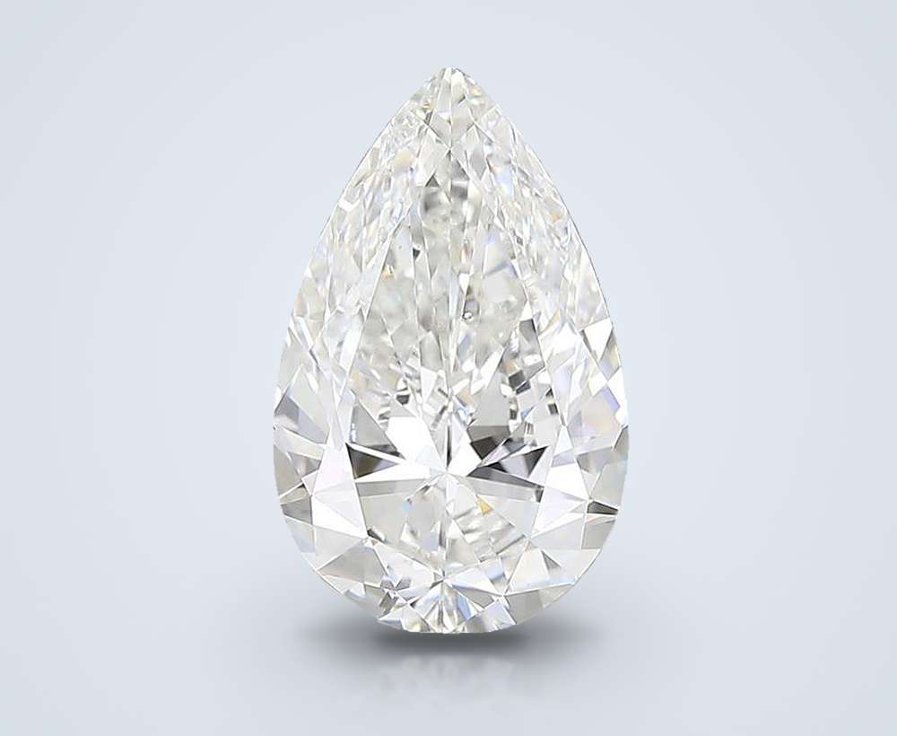 2.51 Carat Pear Natural Diamond