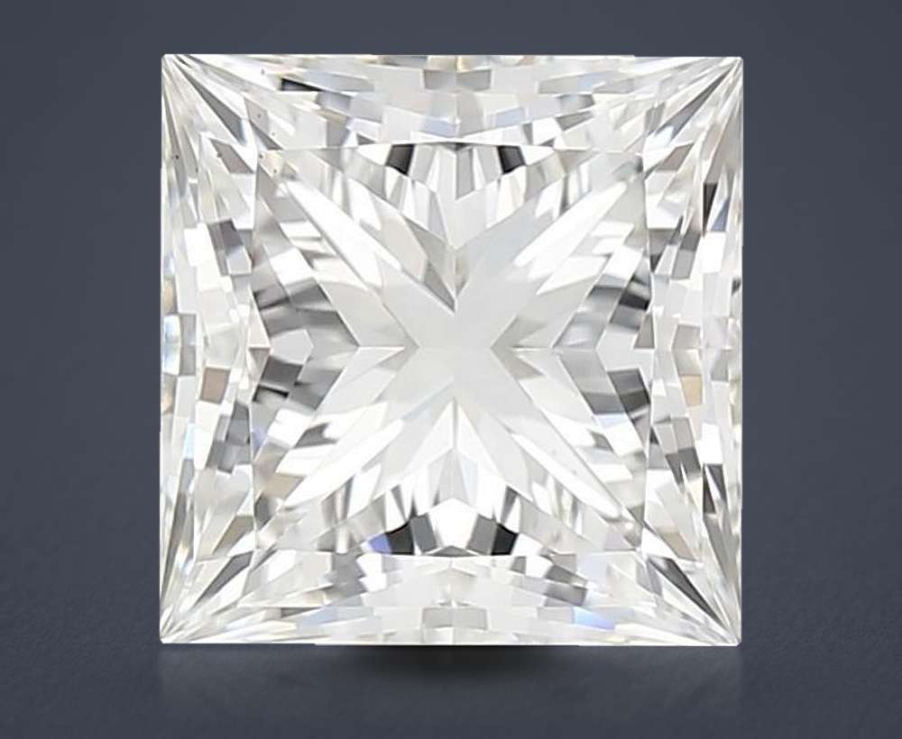 3.71 Carat Princess Lab Diamond