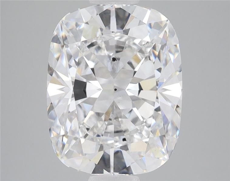 3.85ct F SI1 Rare Carat Ideal Cut Cushion Lab Grown Diamond