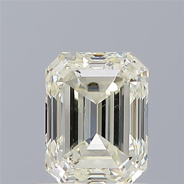 0.90ct K SI1 Very Good Cut Emerald Diamond