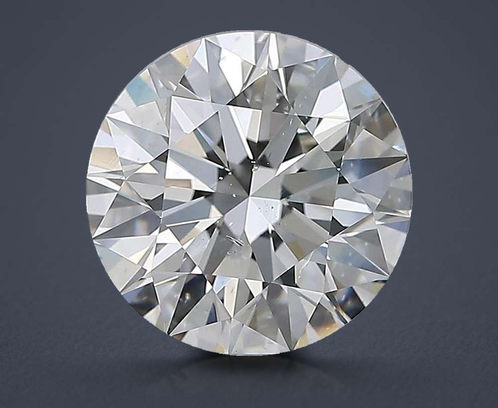 3.20 Carat Round Natural Diamond