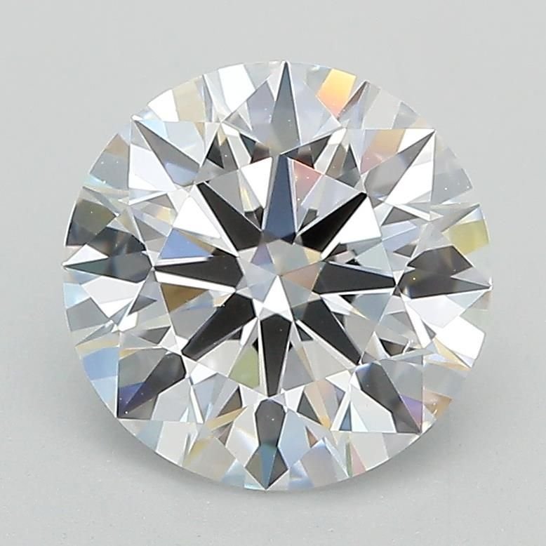 2.29ct D VS2 Rare Carat Ideal Cut Round Lab Grown Diamond