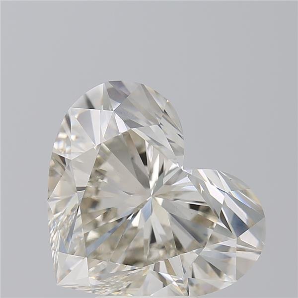 6.16ct H VVS2 Rare Carat Ideal Cut Heart Lab Grown Diamond