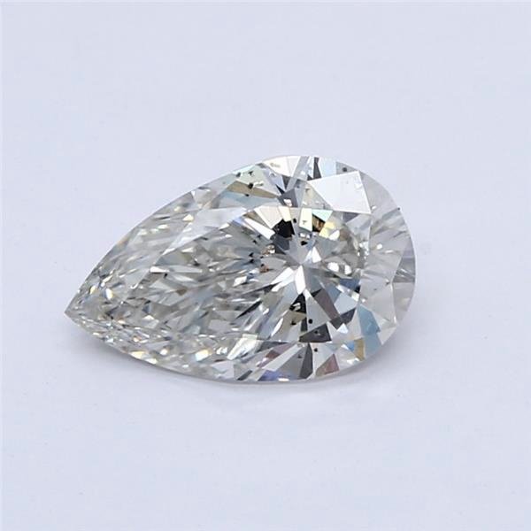 0.90ct H SI1 Rare Carat Ideal Cut Pear Lab Grown Diamond