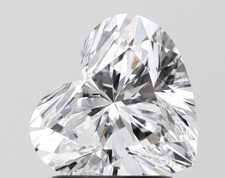 1.90ct E VVS2 Rare Carat Ideal Cut Heart Lab Grown Diamond