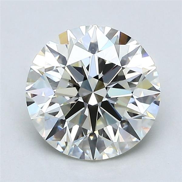 1.70ct K IF Rare Carat Ideal Cut Round Diamond