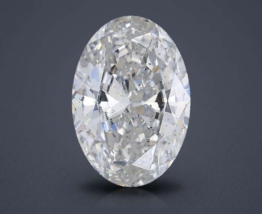 0.54 Carat Oval Lab Diamond