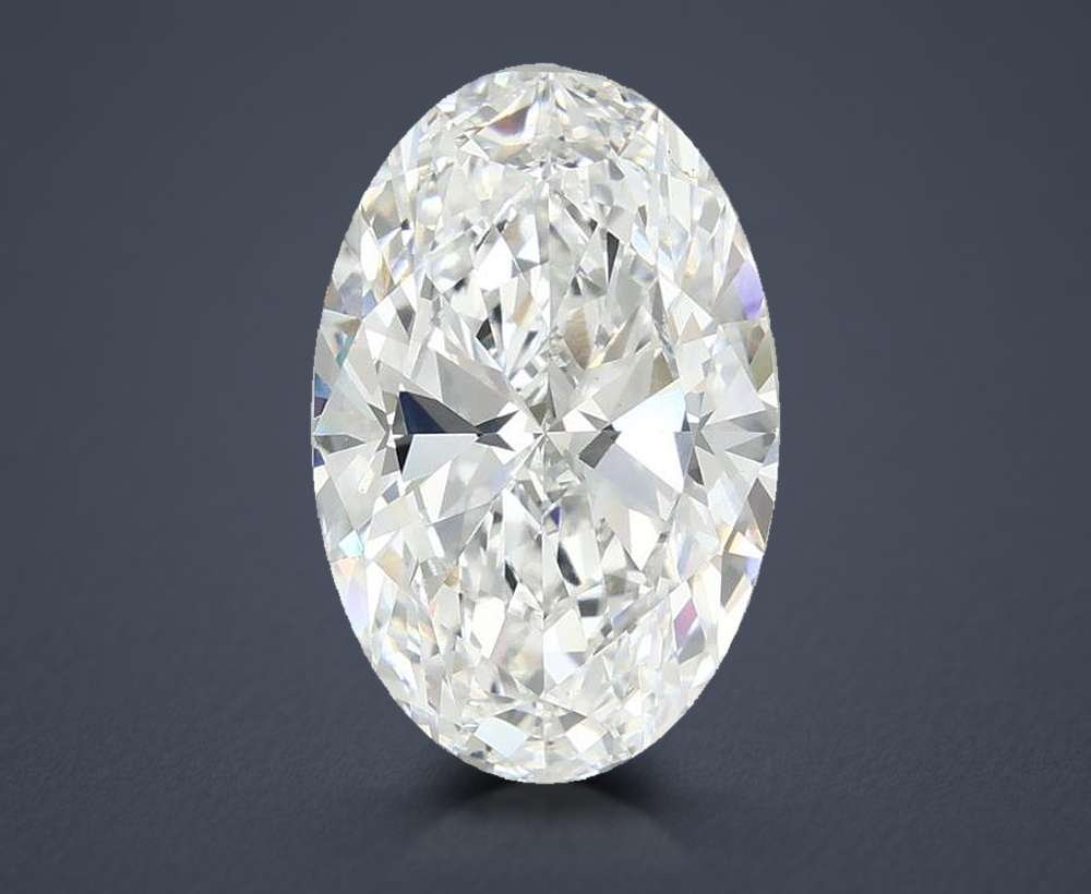 5.51 Carat Oval Lab Diamond