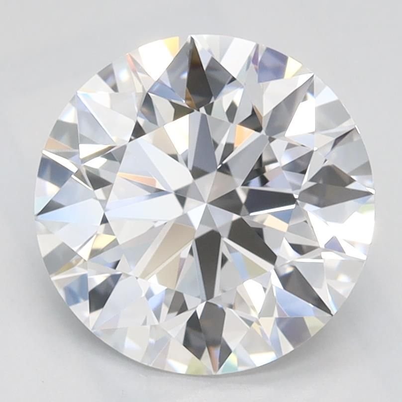 2.02ct D VVS1 Rare Carat Ideal Cut Round Lab Grown Diamond