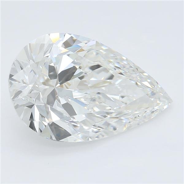 3.15ct G VVS2 Rare Carat Ideal Cut Pear Lab Grown Diamond