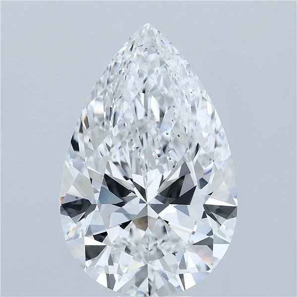 8.03 Carat Pear Lab Diamond
