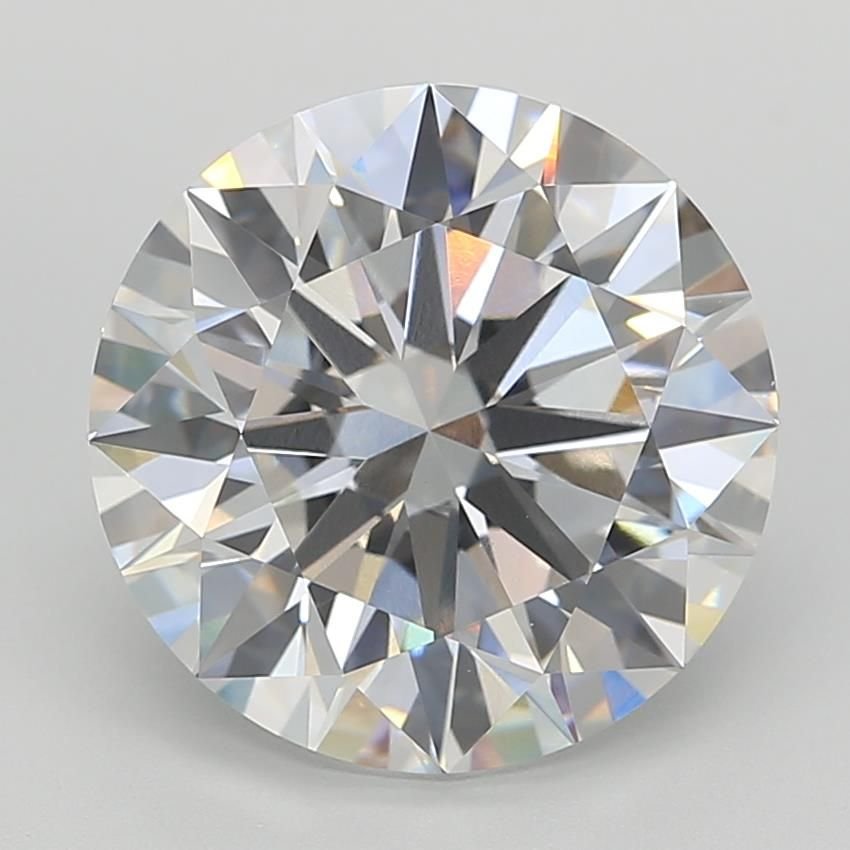 6.71ct E VVS2 Rare Carat Ideal Cut Round Lab Grown Diamond