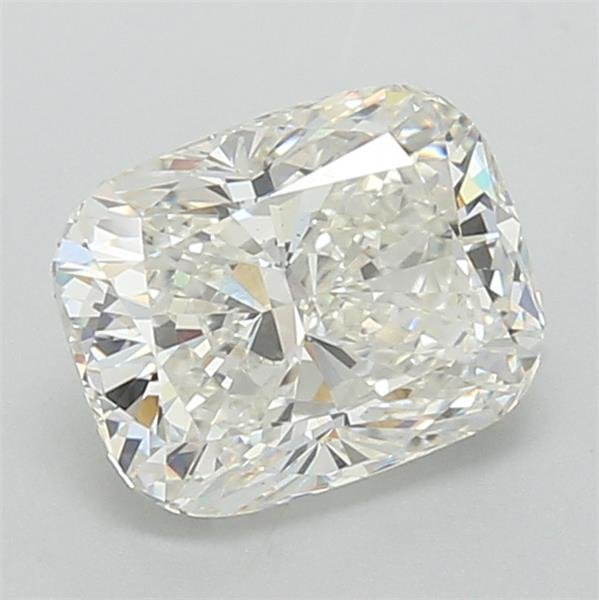 2.71ct H VS1 Rare Carat Ideal Cut Cushion Lab Grown Diamond