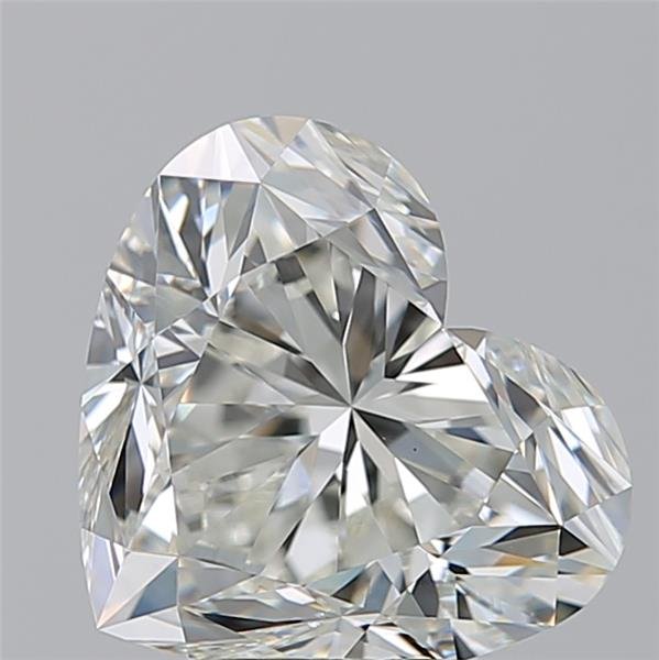 3.01ct J VS2 Rare Carat Ideal Cut Heart Diamond