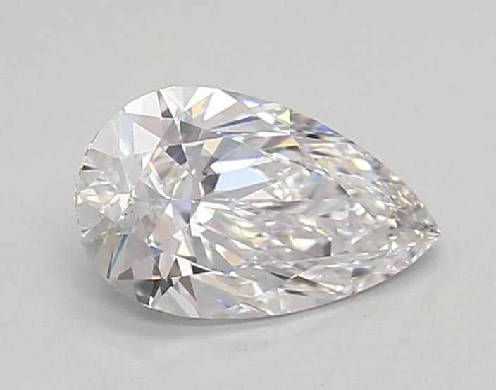 0.81ct D VS1 Rare Carat Ideal Cut Pear Lab Grown Diamond