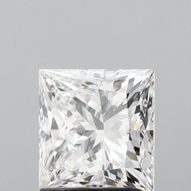 1.70ct E VS1 Rare Carat Ideal Cut Princess Lab Grown Diamond