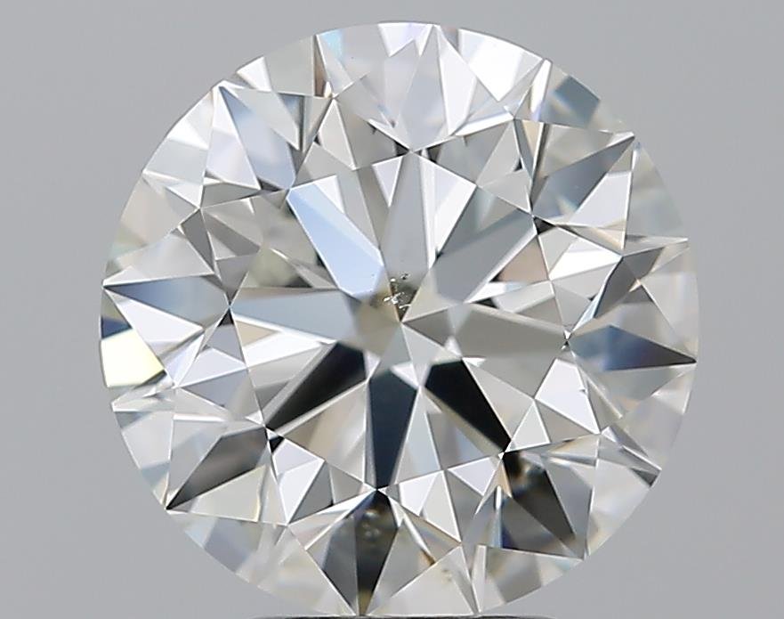 4.15ct H SI1 Excellent Cut Round Diamond