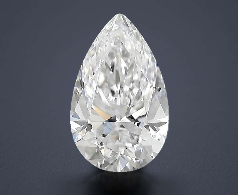 0.82 Carat Pear Natural Diamond