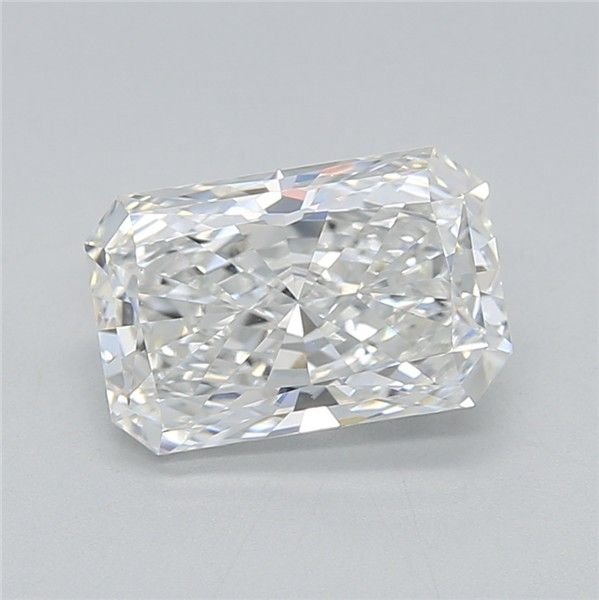 2.00ct E VVS2 Rare Carat Ideal Cut Radiant Lab Grown Diamond