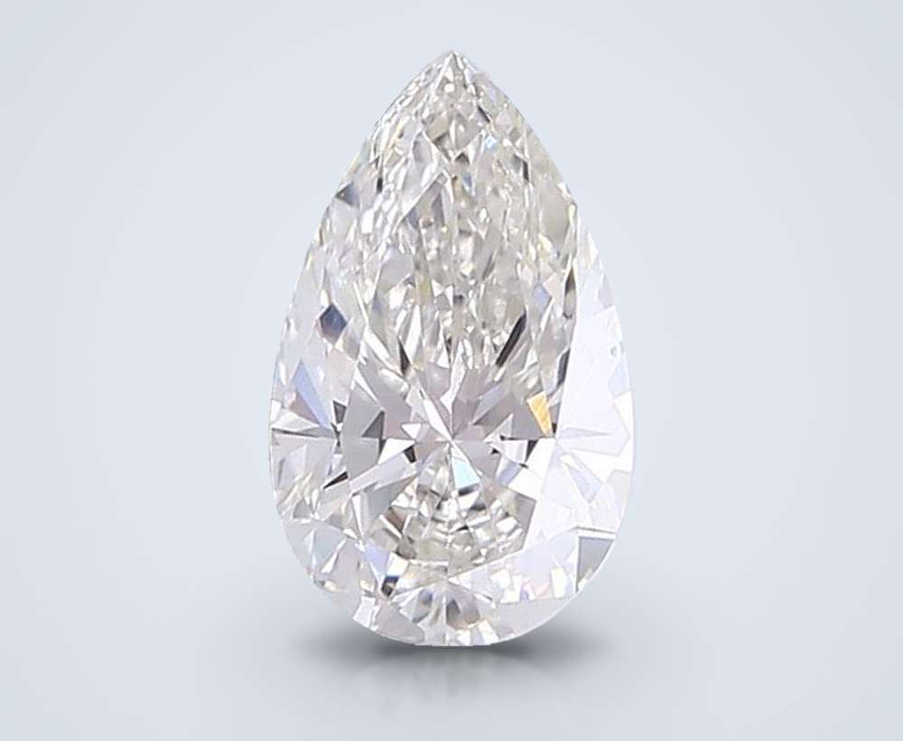 1.29 Carat Pear Lab Diamond