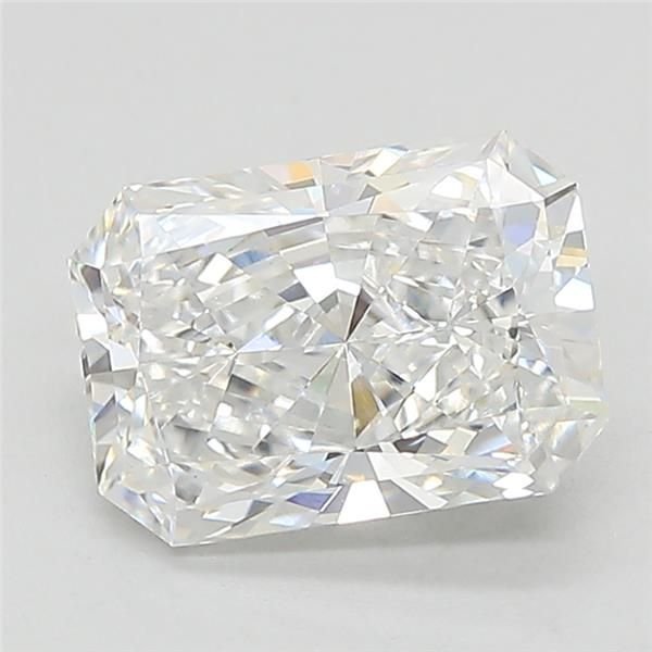 2.07ct D VS1 Rare Carat Ideal Cut Radiant Lab Grown Diamond