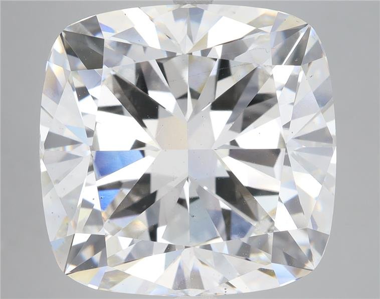 20.00ct F VS2 Rare Carat Ideal Cut Cushion Lab Grown Diamond