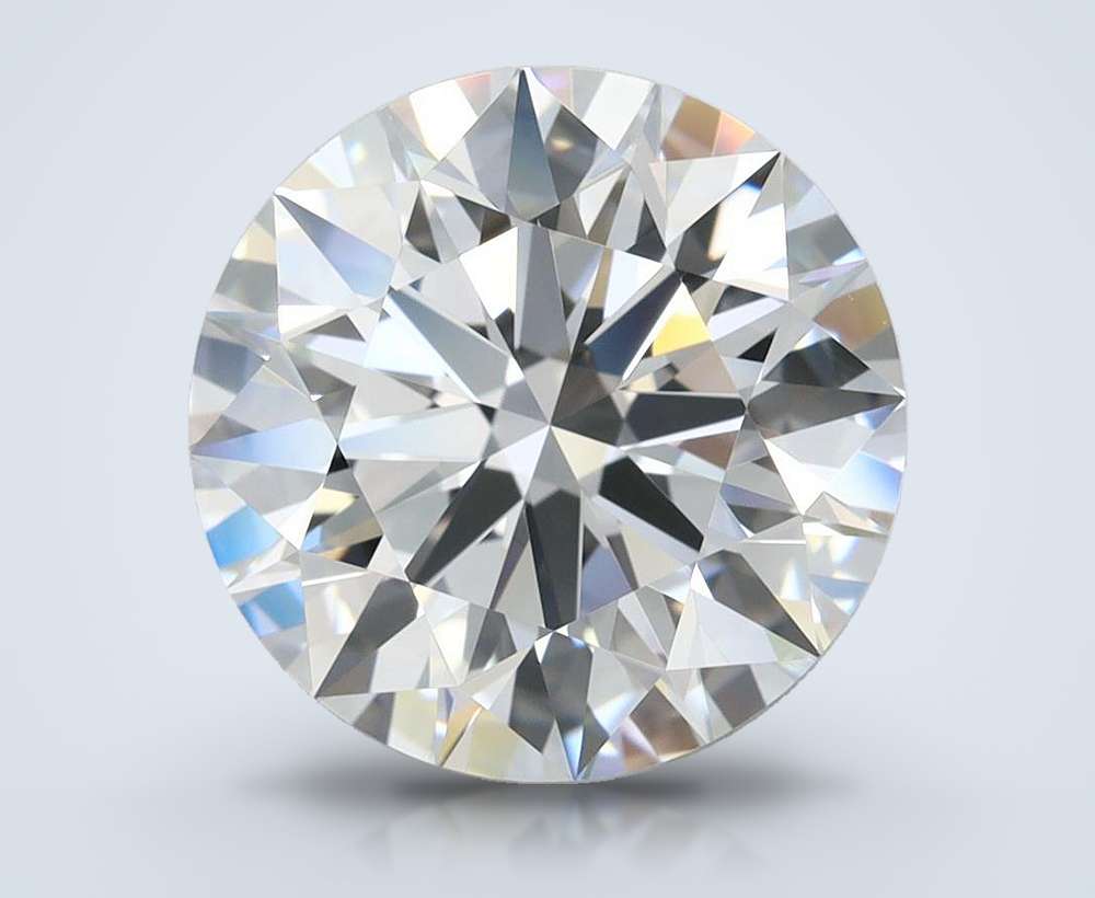 4.03 Carat Round Lab Diamond
