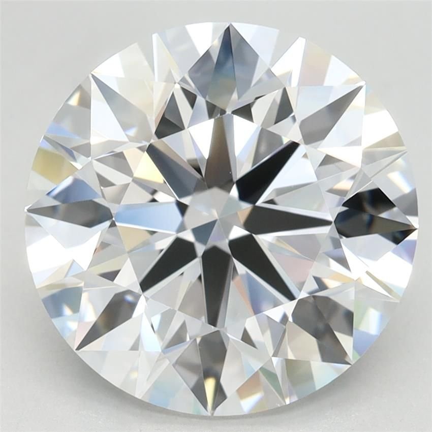 5.00ct D VVS2 Rare Carat Ideal Cut Round Lab Grown Diamond