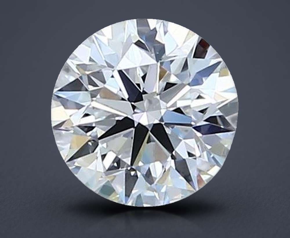 0.96 Carat Round Natural Diamond