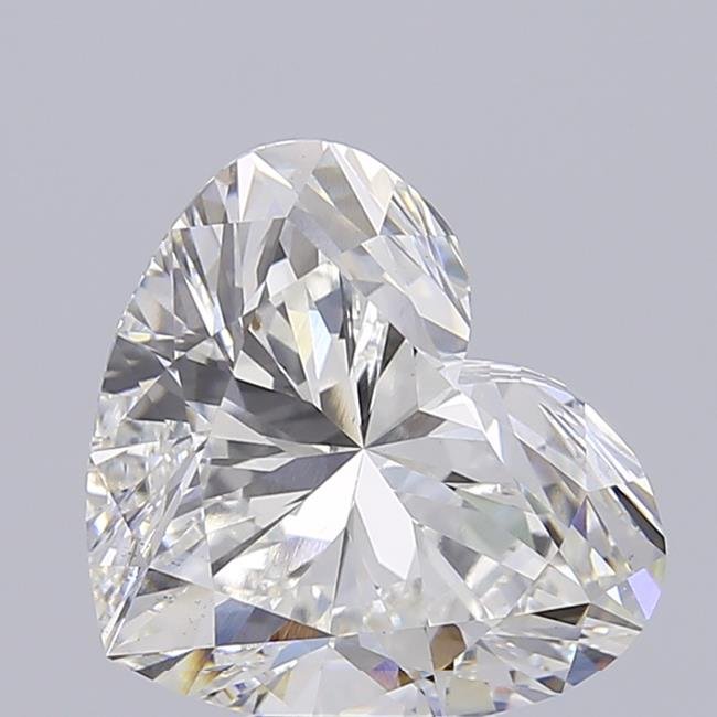 7.04ct F VS1 Rare Carat Ideal Cut Heart Lab Grown Diamond