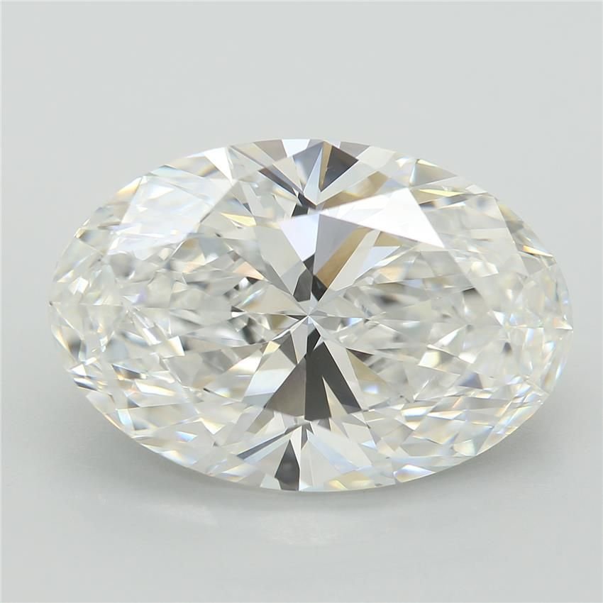6.69ct E VVS2 Rare Carat Ideal Cut Oval Lab Grown Diamond