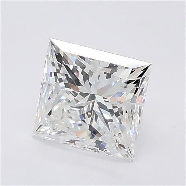 1.02ct D VVS2 Rare Carat Ideal Cut Princess Lab Grown Diamond
